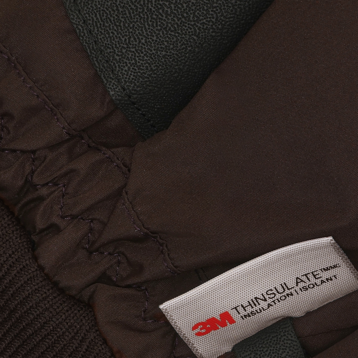 Mittens Waterproof fabric coffee bean, Enfant