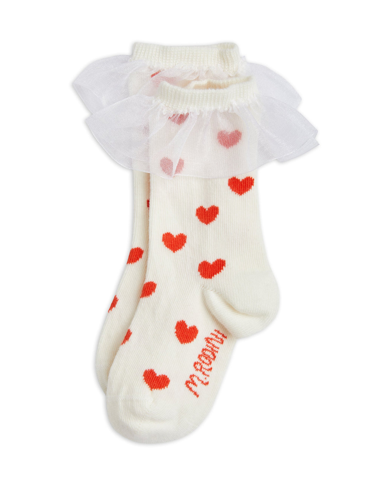 Hearts 1-pack socks, Mini Rodini je