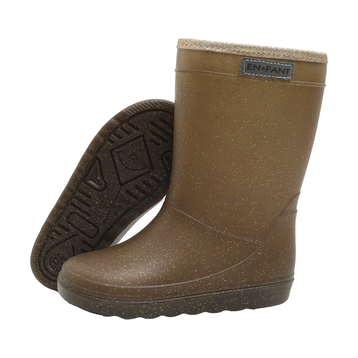 Thermo boots Glitter Coffee Bean, Enfant