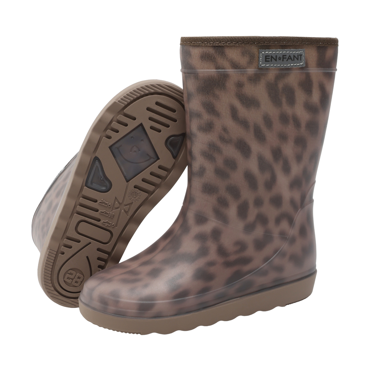 Thermo boots Glitter Pine Bark AOP, Enfant