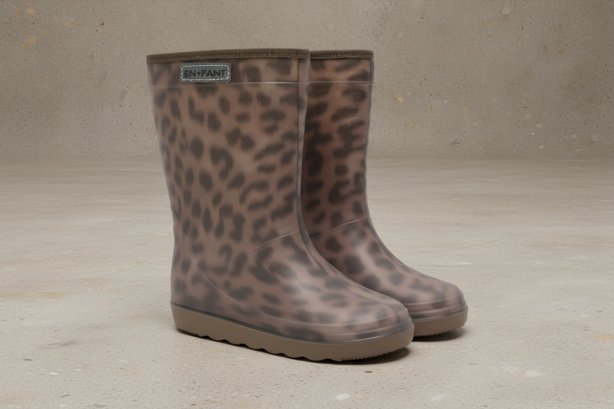 Thermo boots Glitter Pine Bark AOP, Enfant