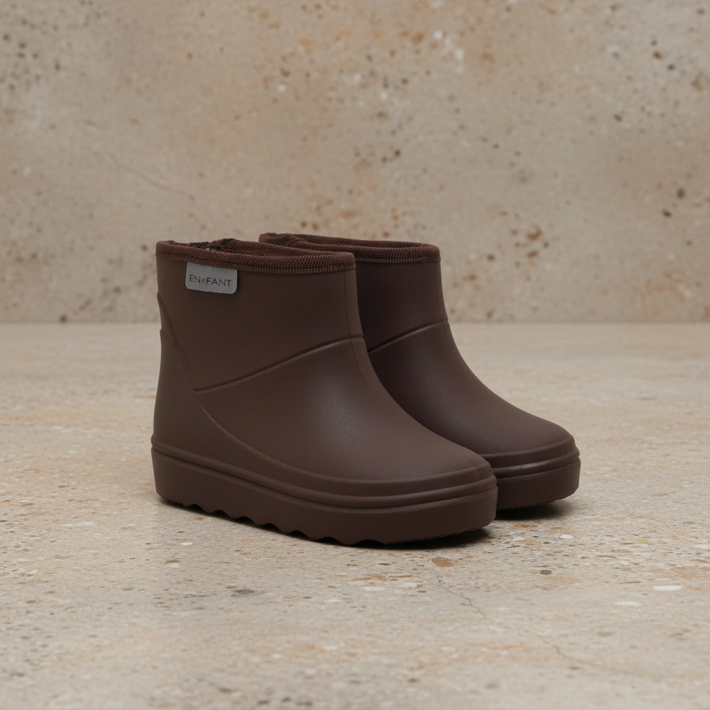 Thermo boots Coffee Bean short, Enfant