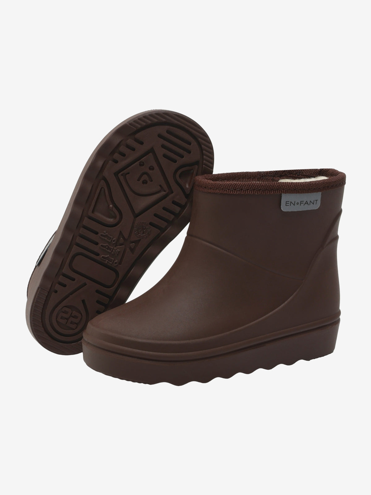 Thermo boots Coffee Bean short, Enfant