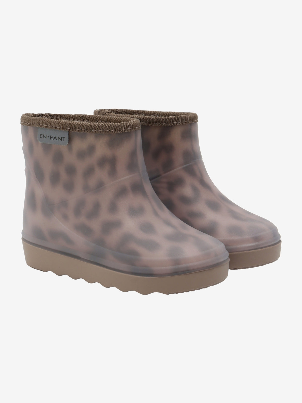 Thermo boots Pine bark print short, Enfant