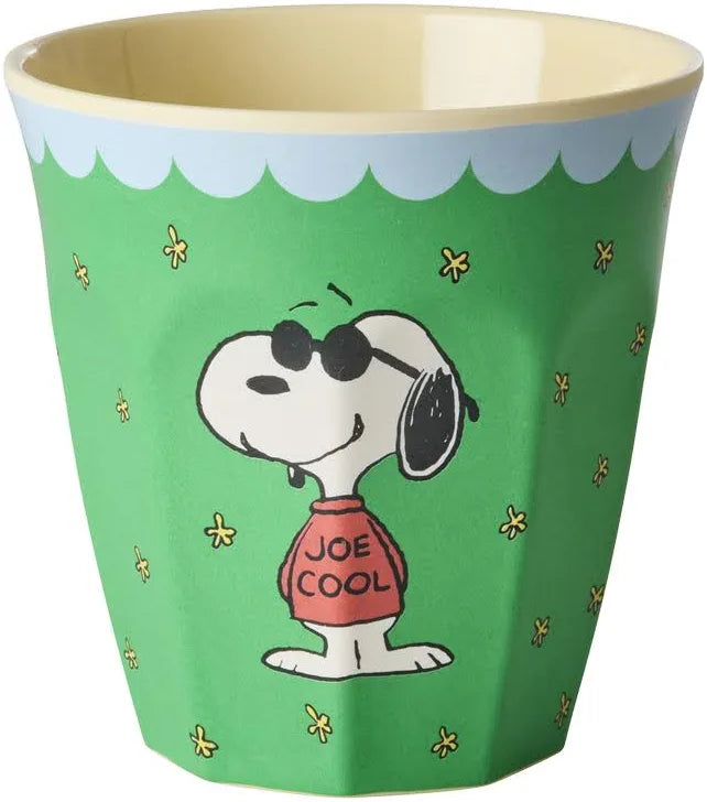 Snoopy blue beker , Rice