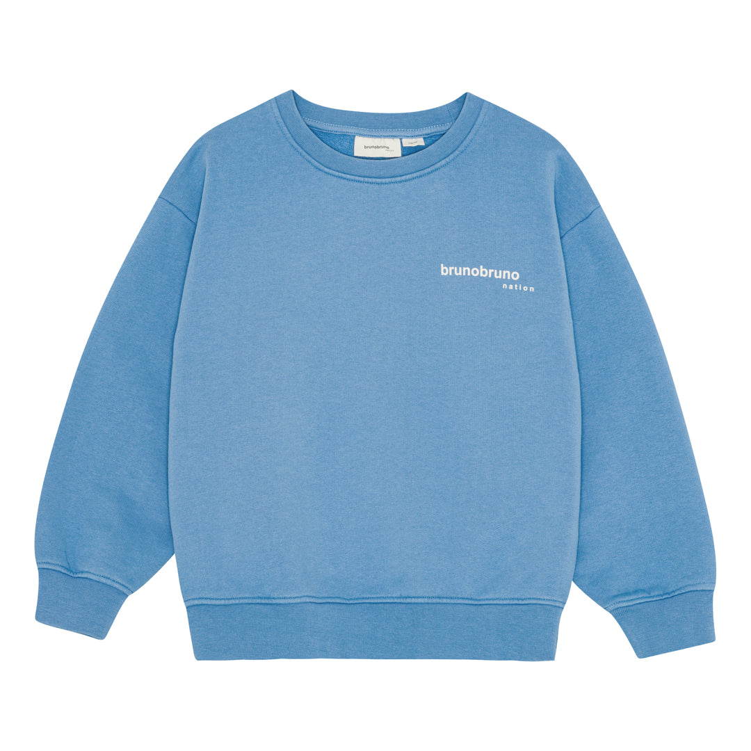 Norah Sweatshirt Provence Blue, Bruno Bruno Nation