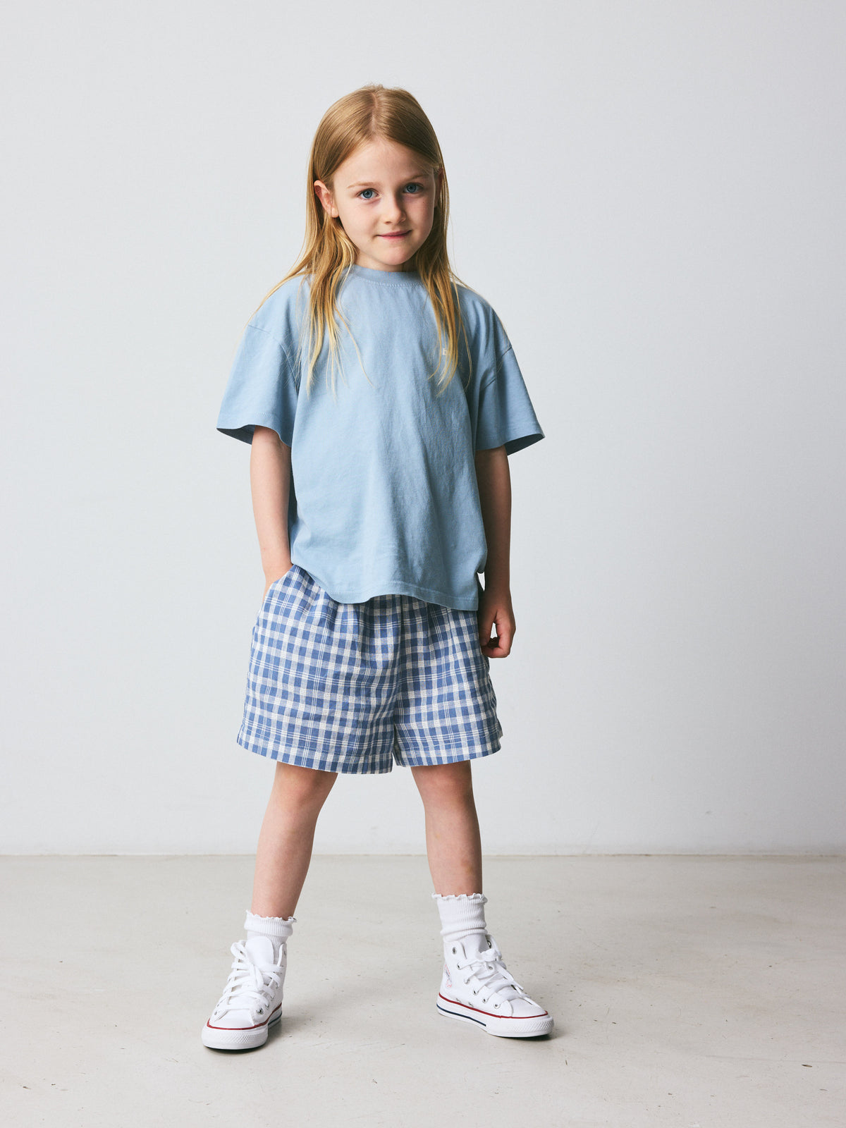 Nanna T-Shirt Jet Dusty blue skateboard, Bruno Bruno Nation