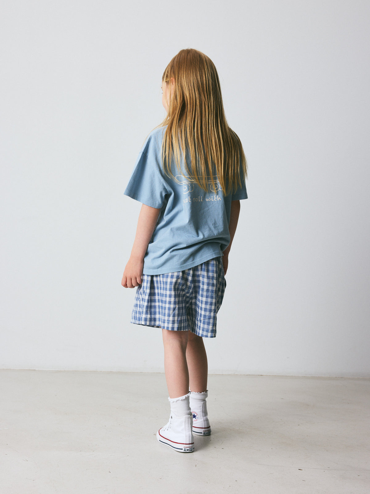 Nanna T-Shirt Jet Dusty blue skateboard, Bruno Bruno Nation