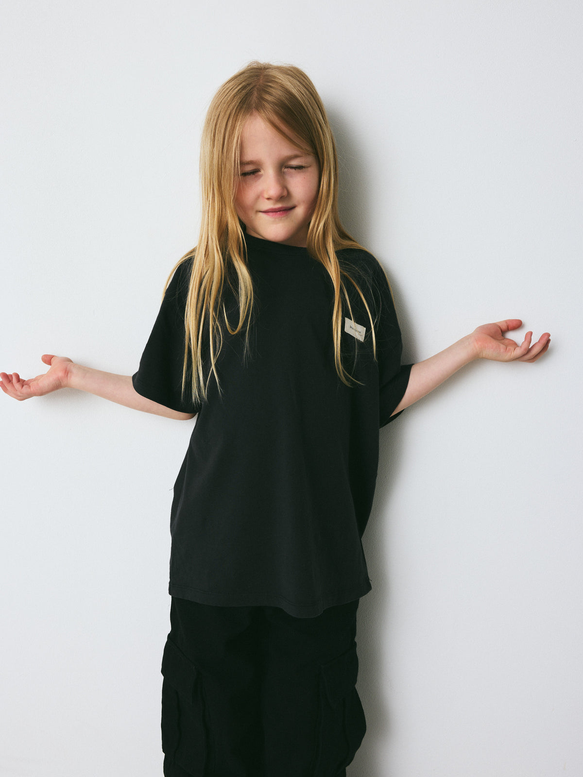 Agnes T-Shirt Jet Black, Bruno Bruno Nation