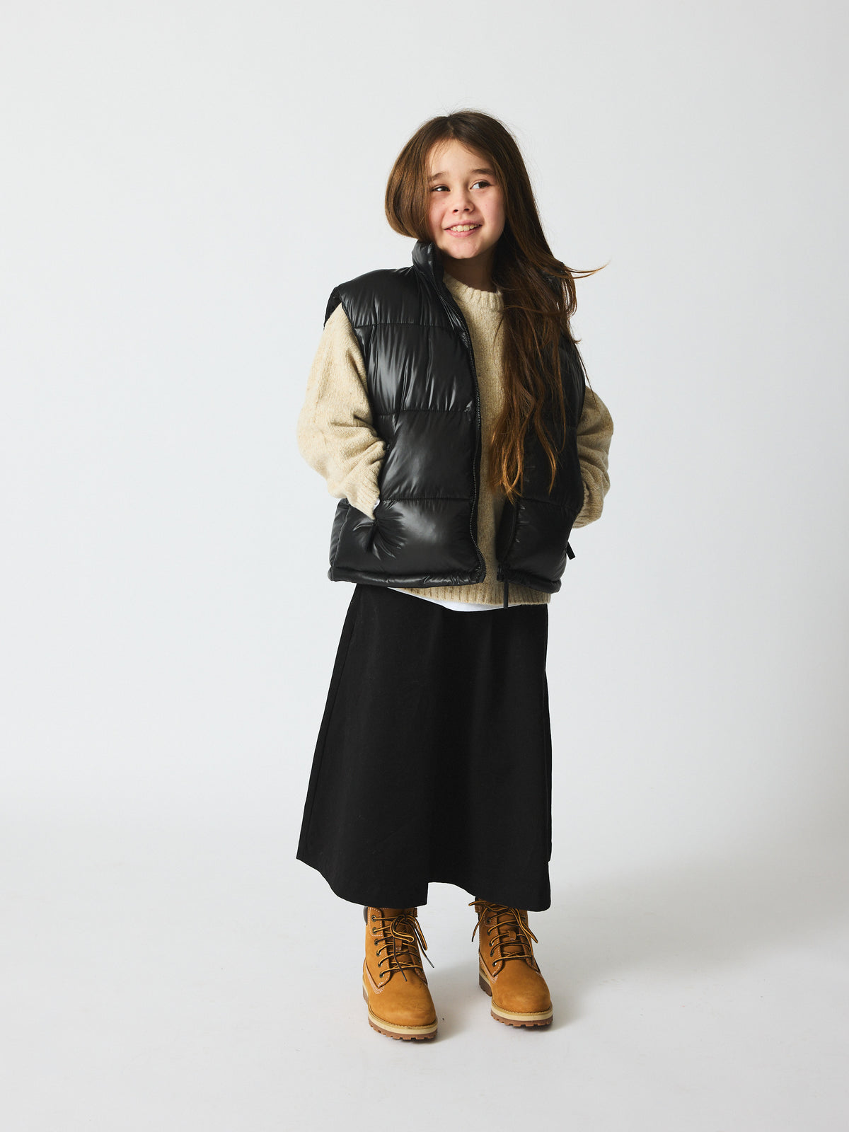 Noura Puffer Vest, Bruno Bruno Nation