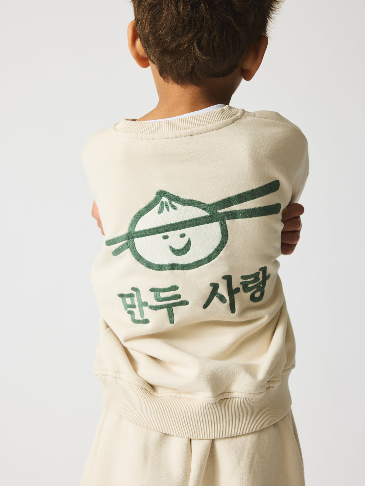 Norah Embroidery Sweatshirt, Bruno Bruno Nation