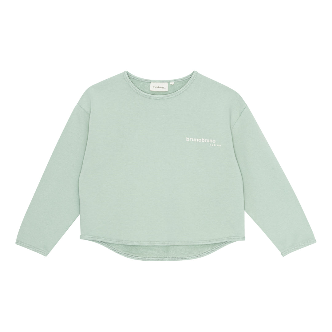 Lina sweater auqua gray, Bruno Bruno Nation