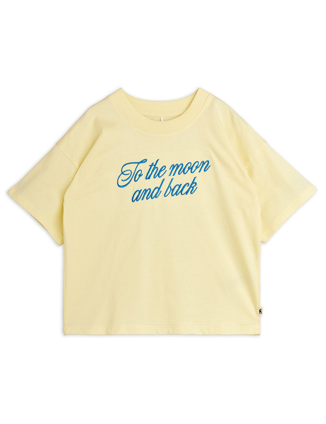 To the moon t-shirt yellow, Mini Rodini