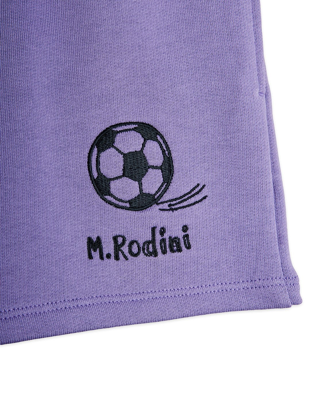 Football sweatshorts purple, Mini Rodini