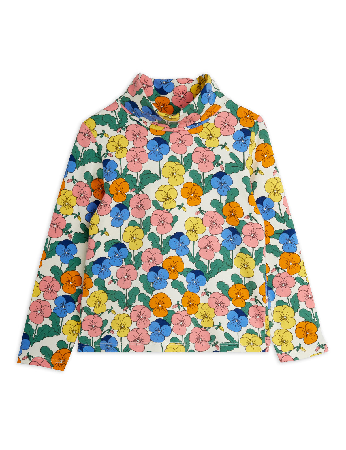 Violas aop turtleneck, Mini Rodini