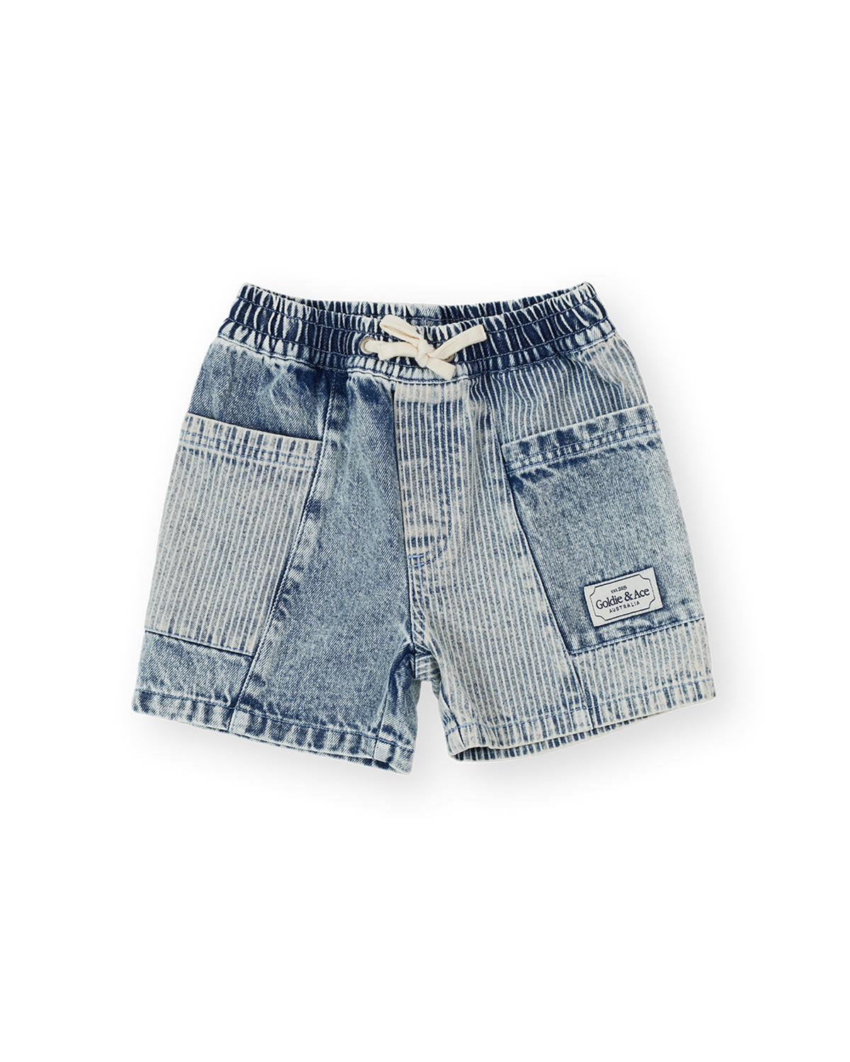 Pine stripes Noah pocket shorts, Goldie & Ace