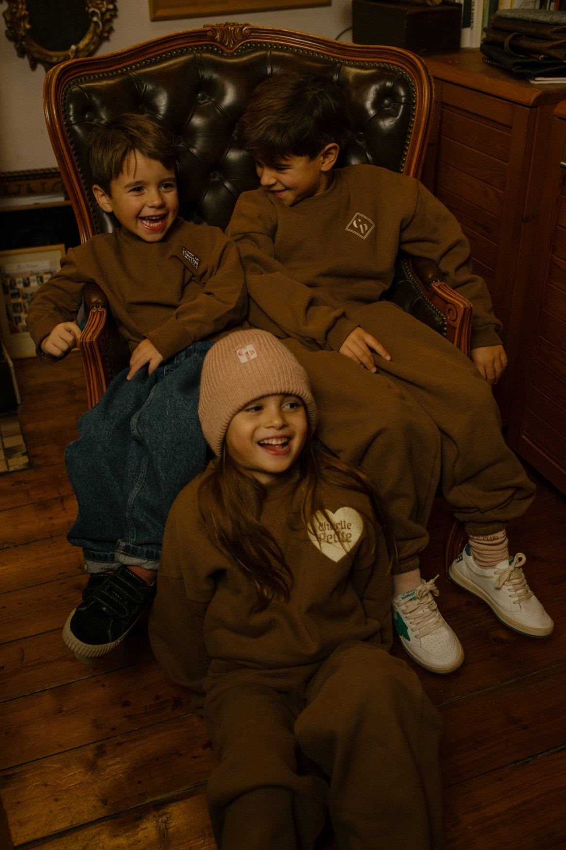 Sara sweater Brown, Charlie Petite