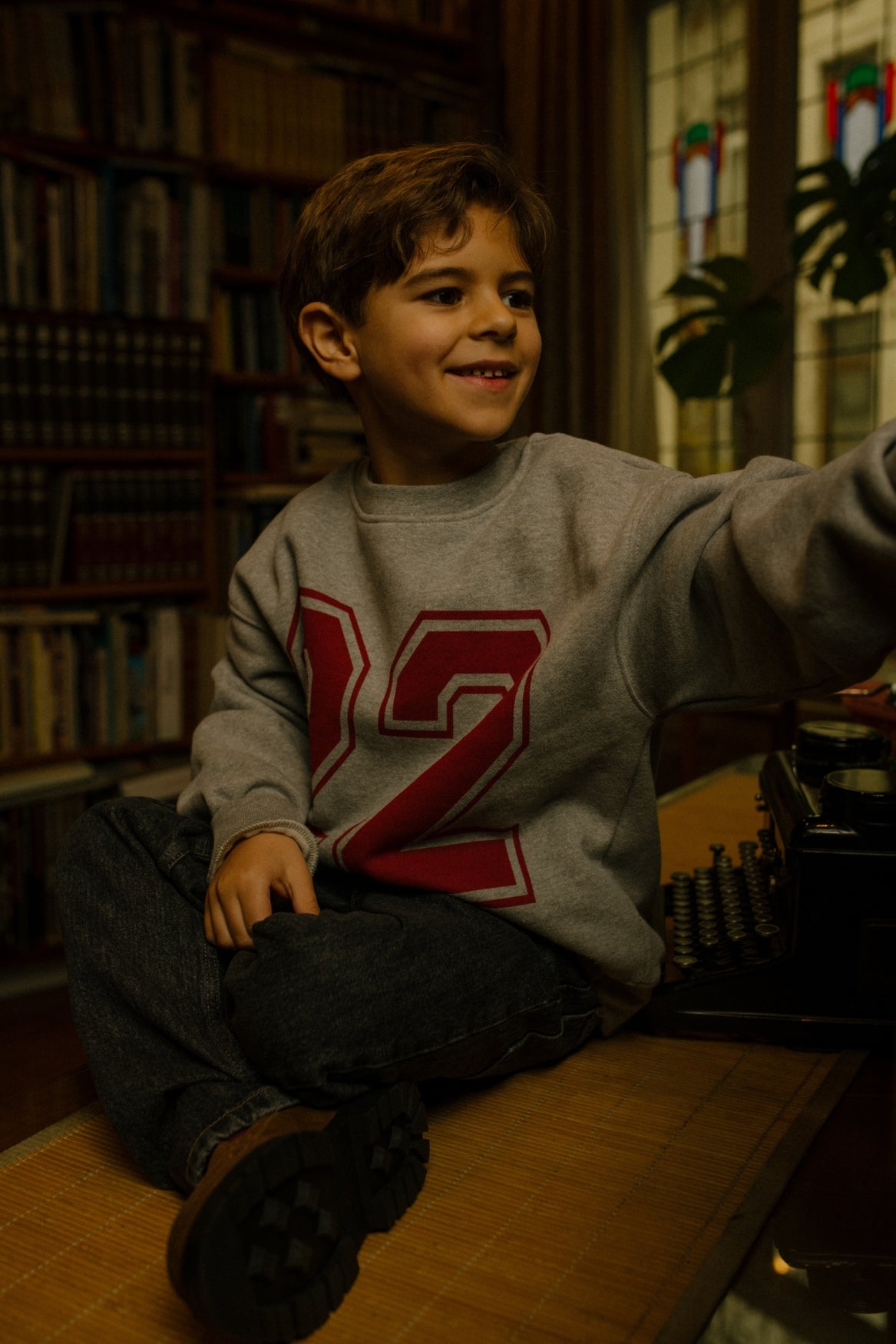Jones Sweater Grey Melange, Charlie Petite
