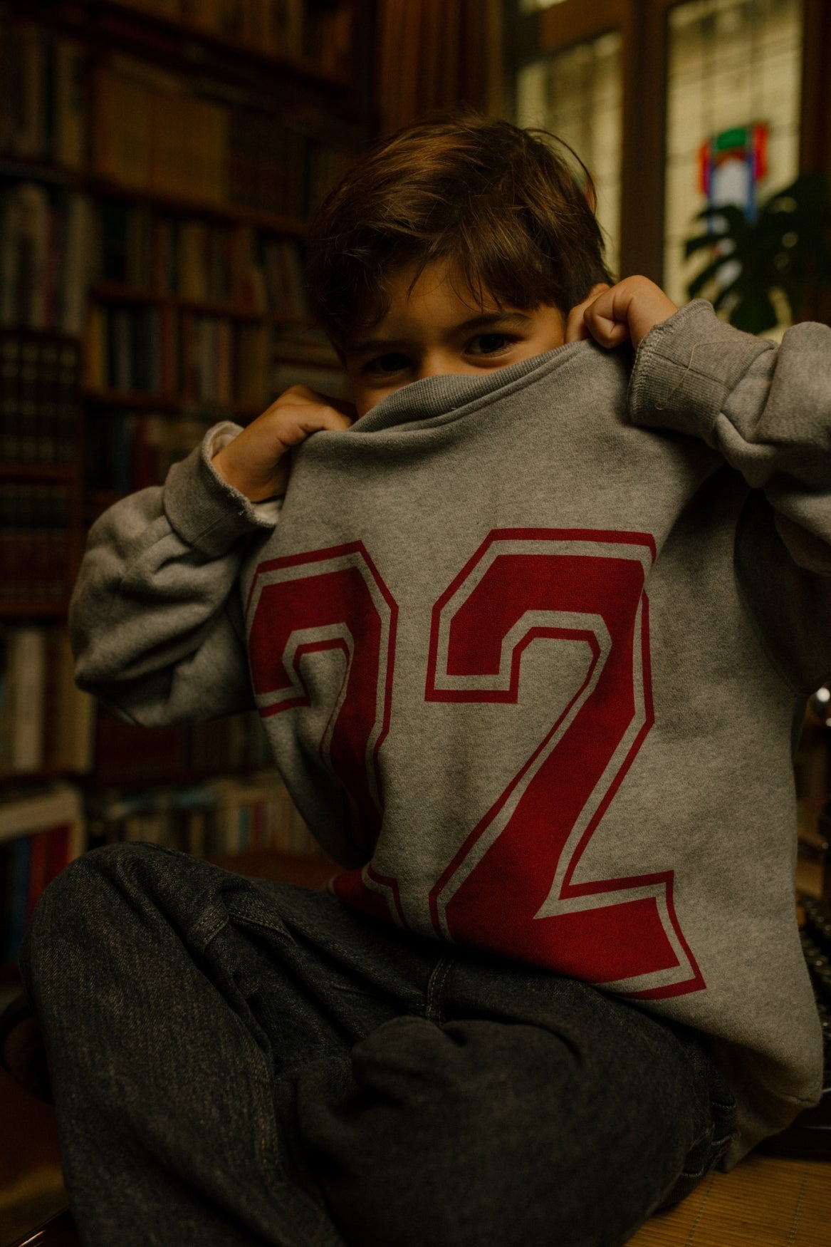 Jones Sweater Grey Melange, Charlie Petite
