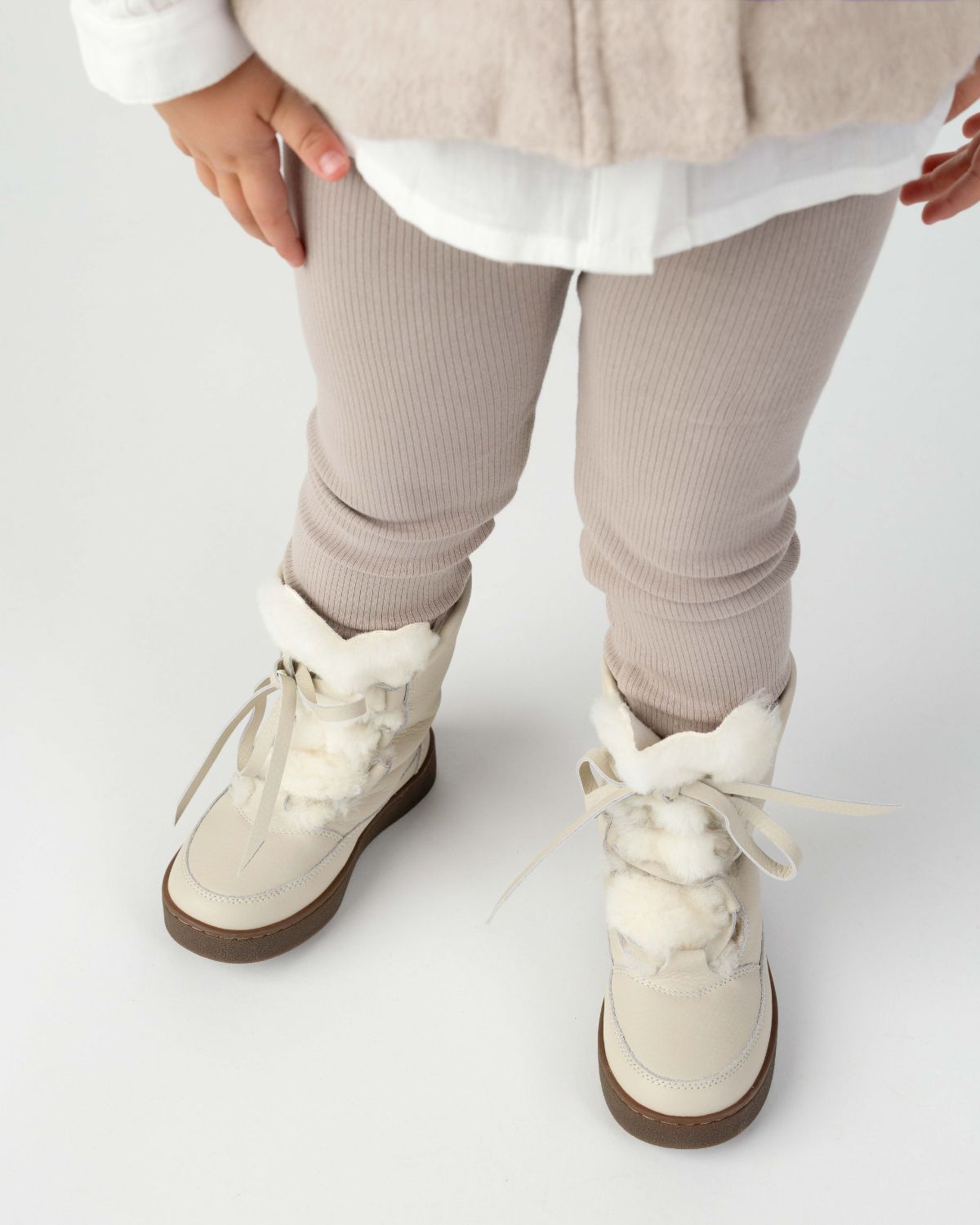 Affy Leggings Grey Violet, Donsje Amsterdam
