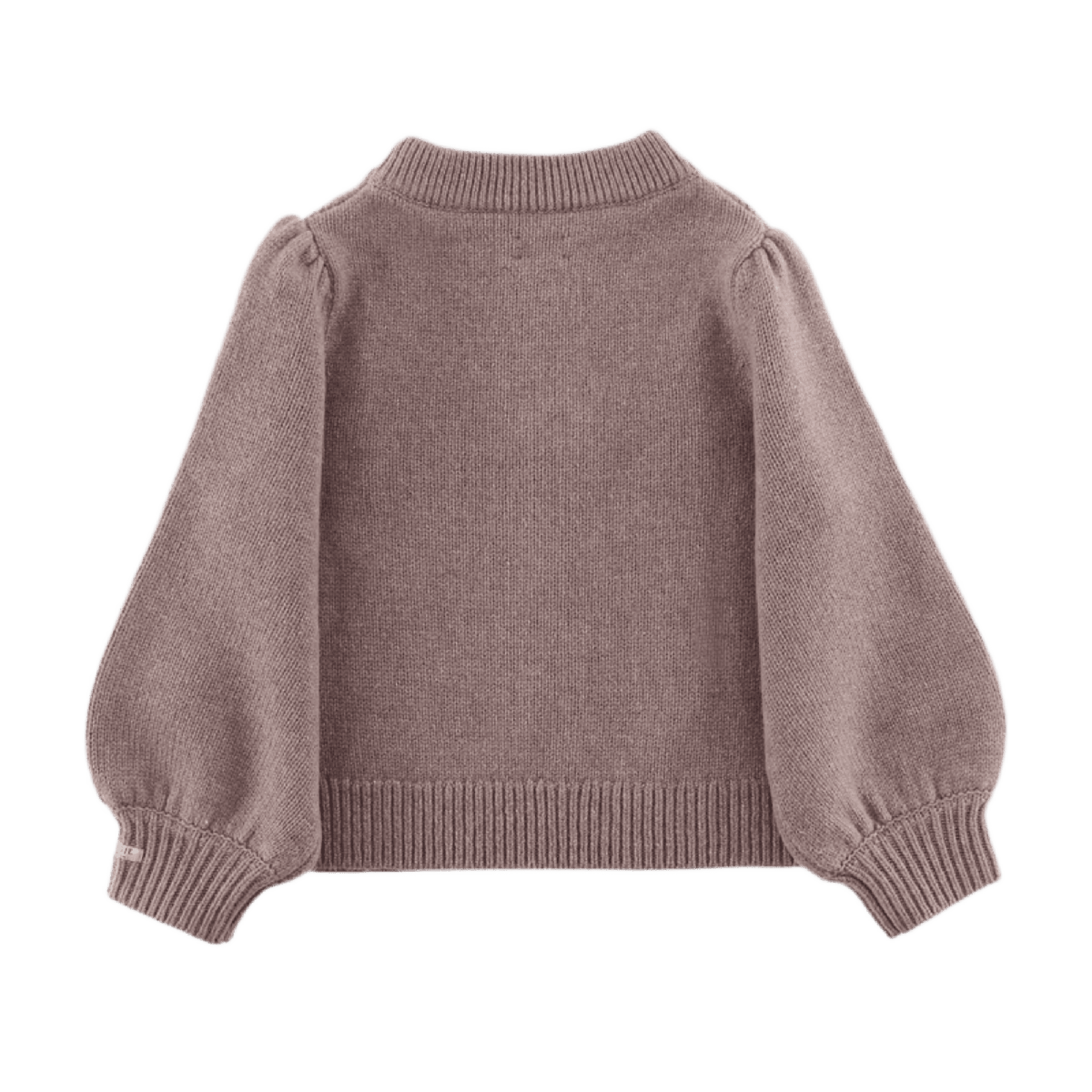 Niena Merino Wool Sweater Dark Tauper Melange, Donsje Amsterdam