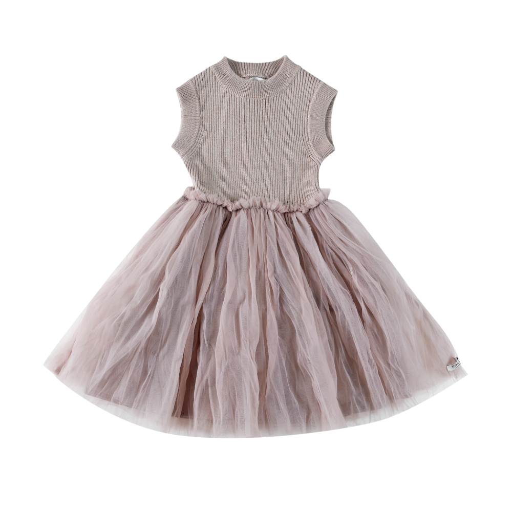 Xewa dress Lavender Brown, Donsje Amsterdam