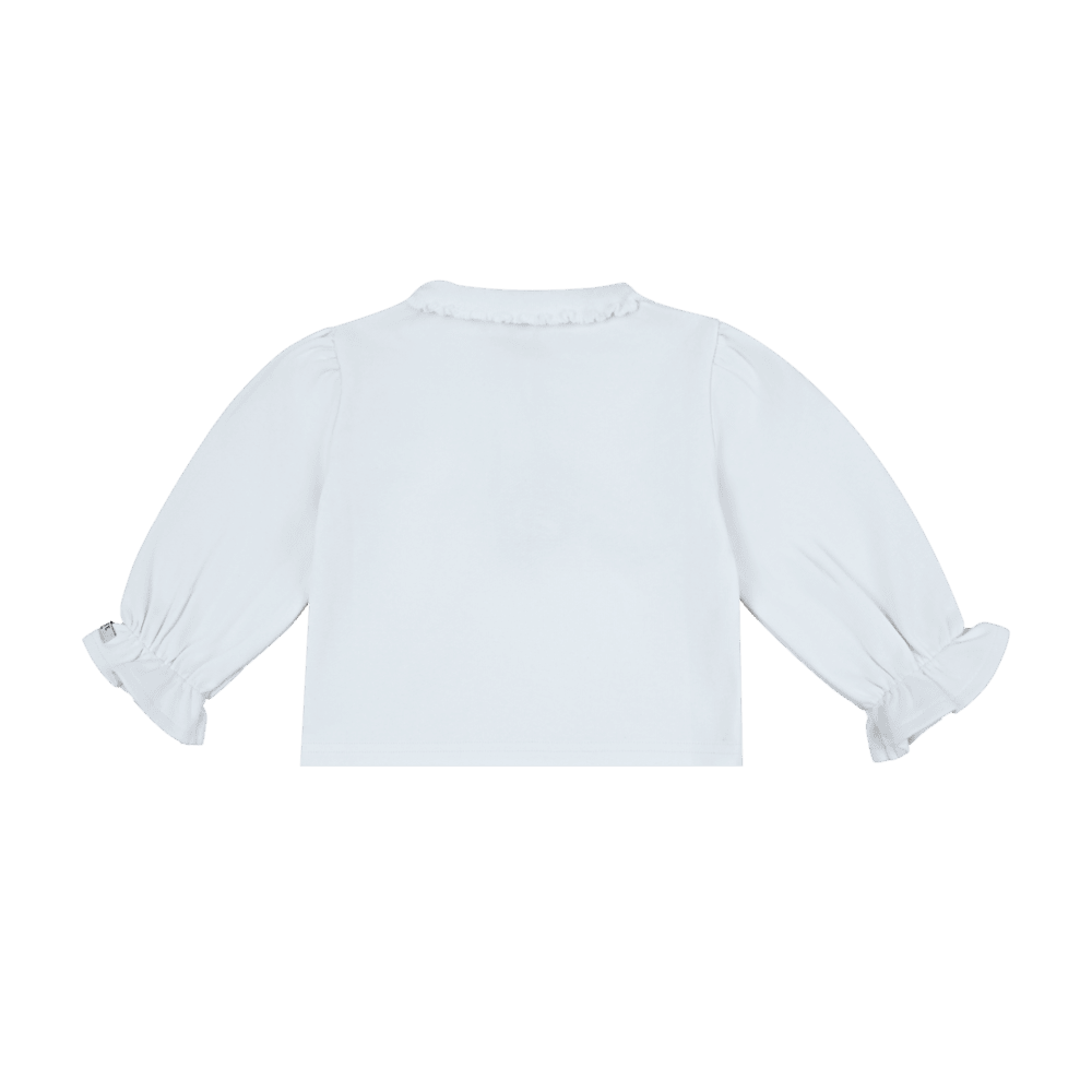 Pluimpje Blouse Off White, Donsje Amsterdam