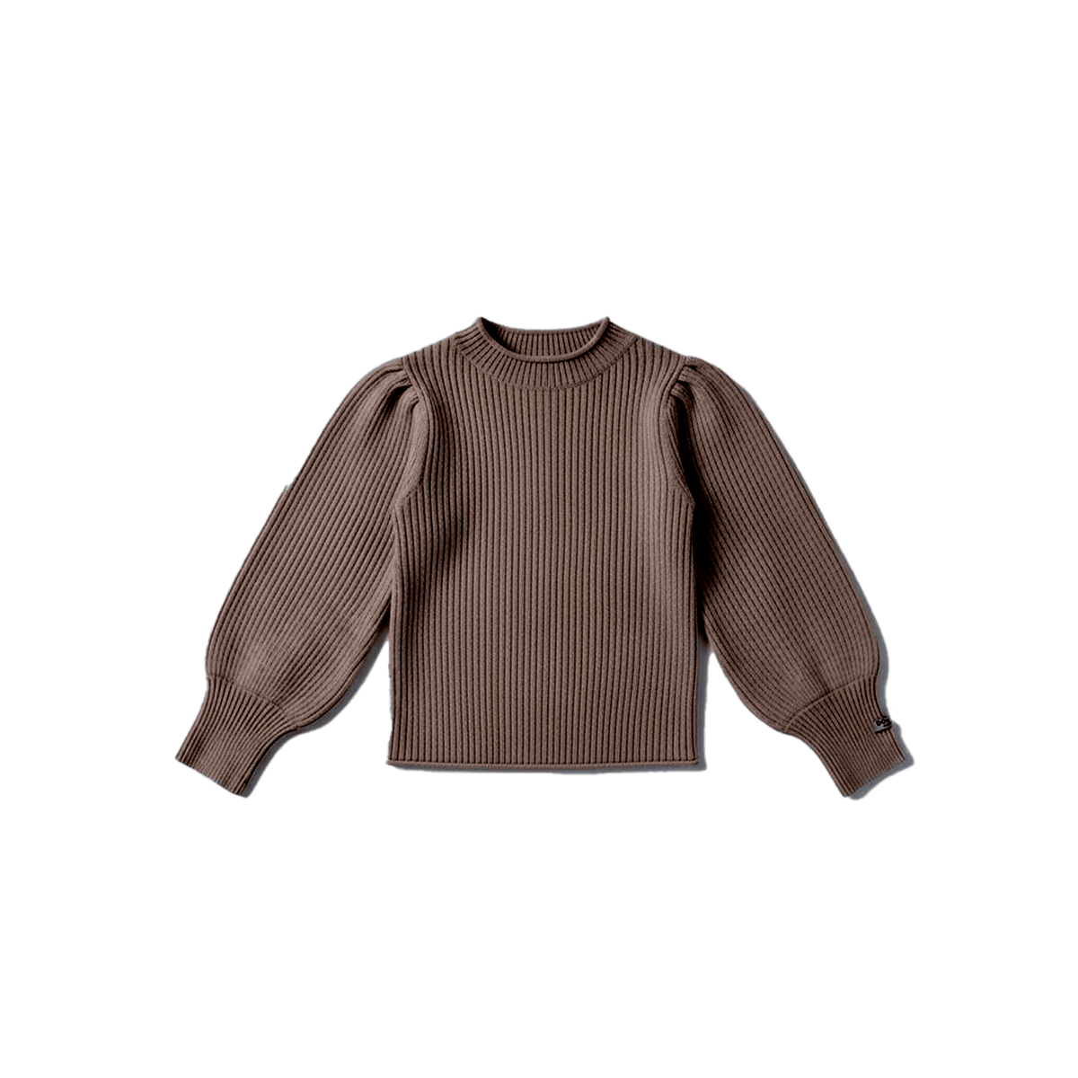 Ada Sweater Pecan Brown, Melange, Donsje Amsterdam