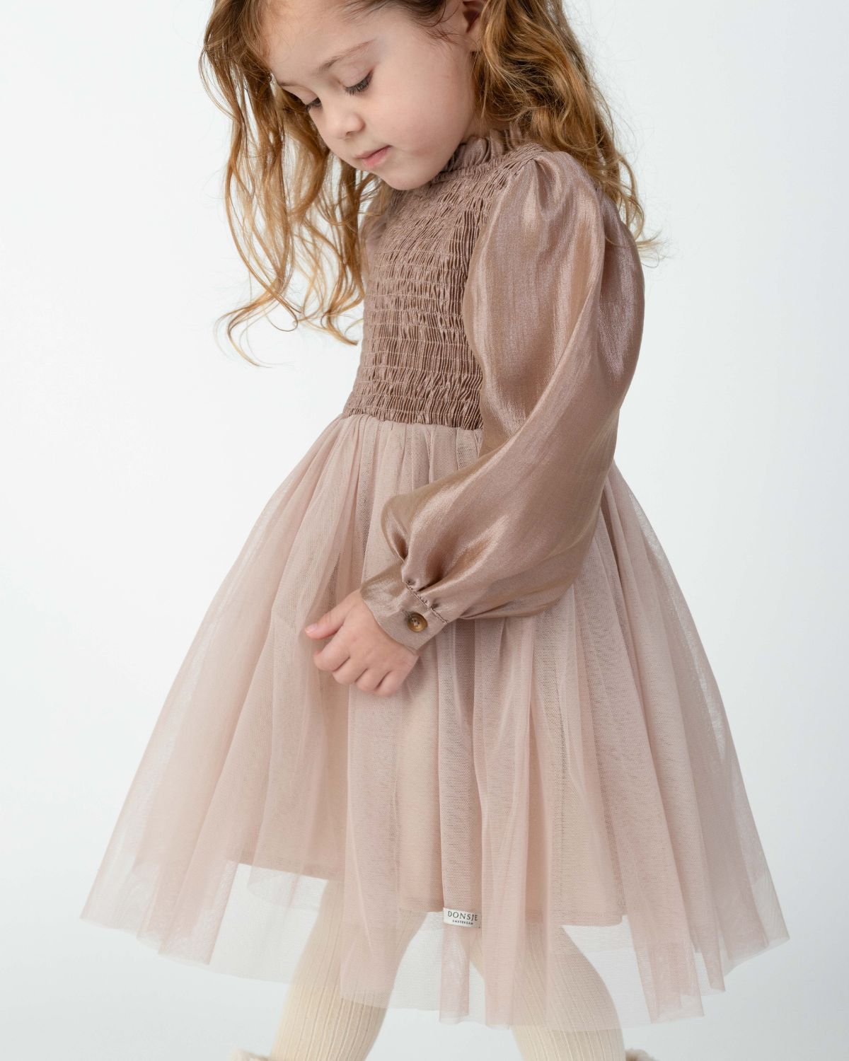 Janice Dress Rose Brown, Donsje Amsterdam
