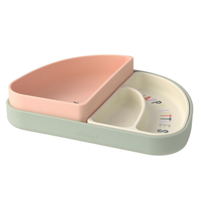 Silicone dish setHappy fruits cherry 3 stuks, Lässig