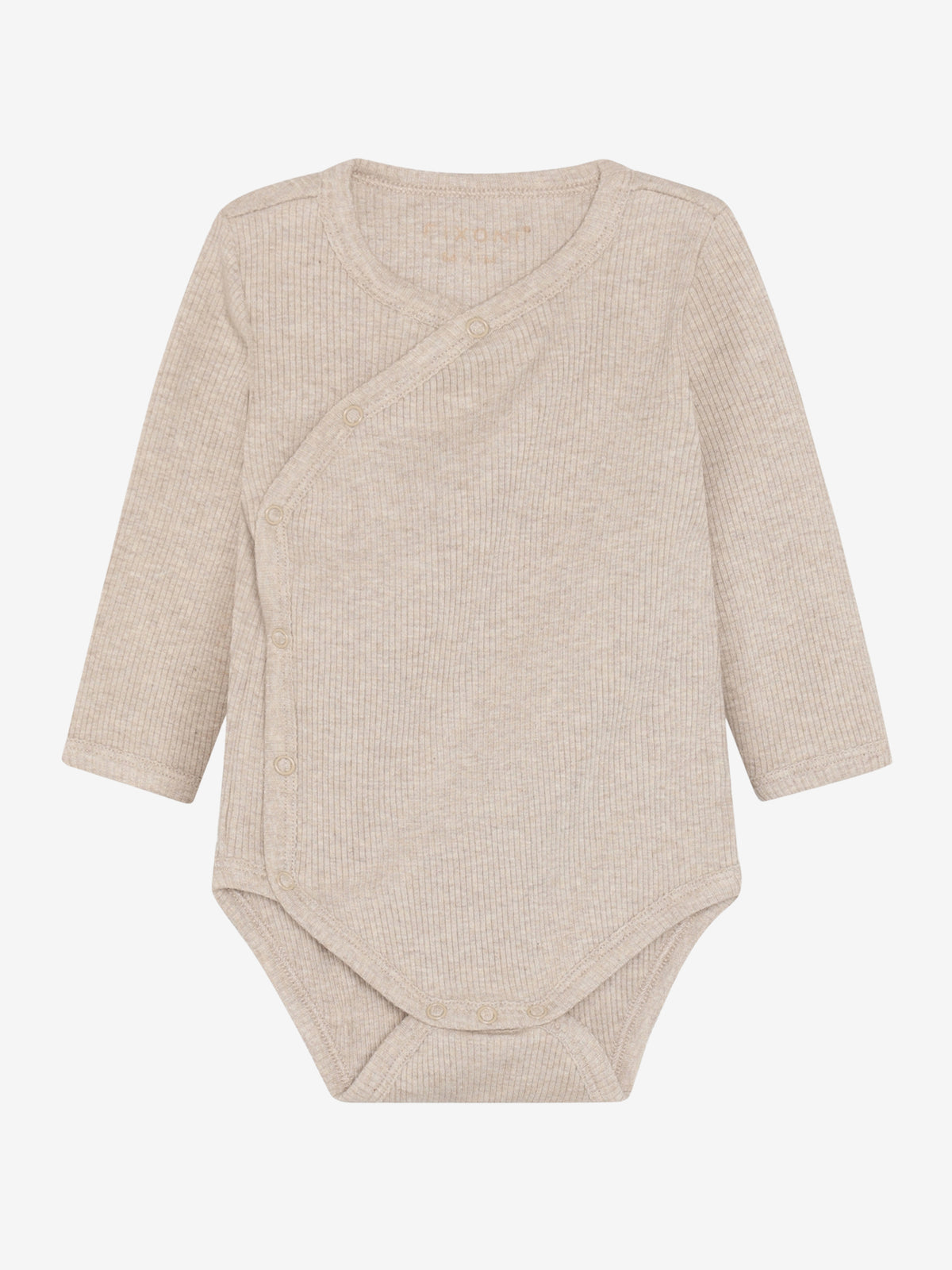 Overslag romper Cashmere Melange Rib, Fixoni
