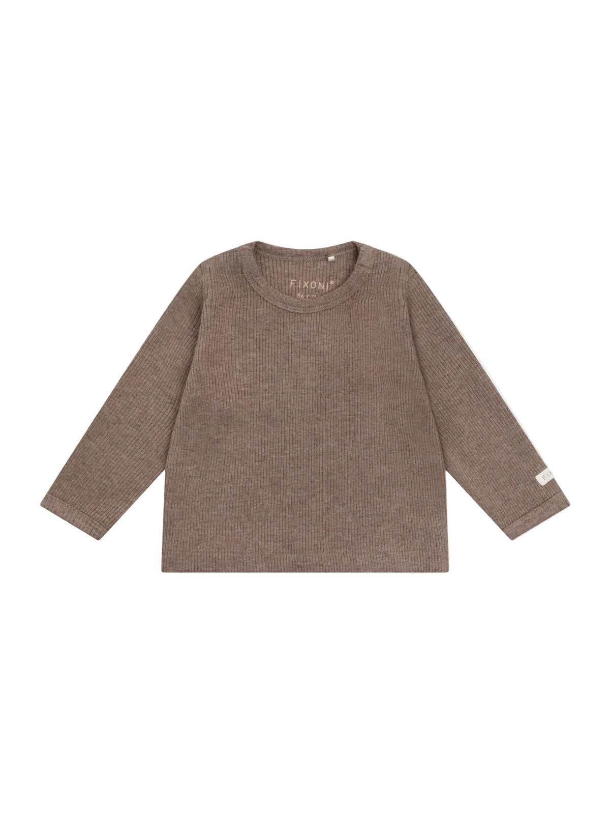 Longsleeve melange rib, Fixoni