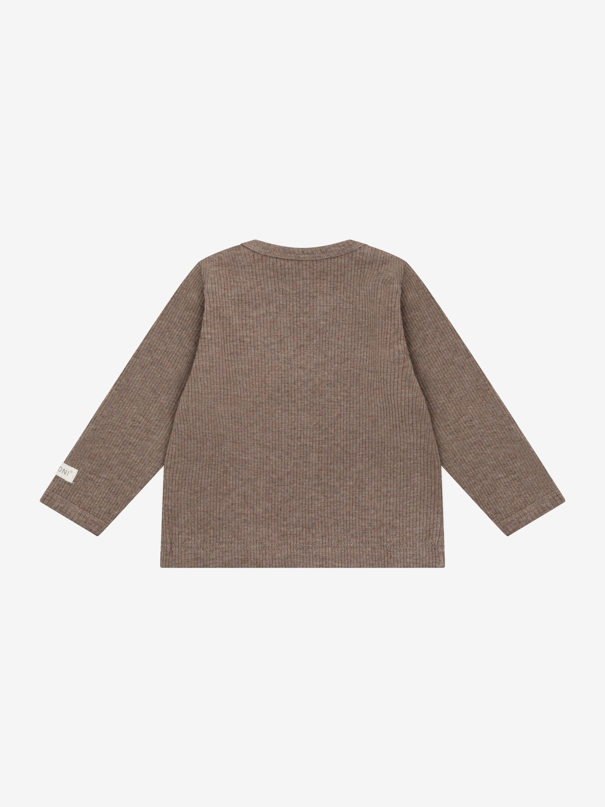 Longsleeve melange rib, Fixoni