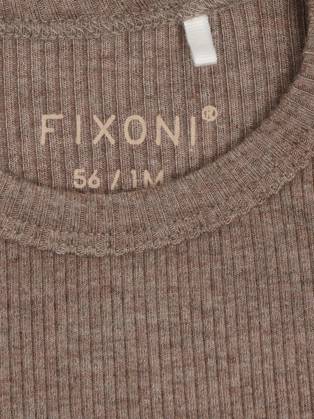 Longsleeve melange rib, Fixoni