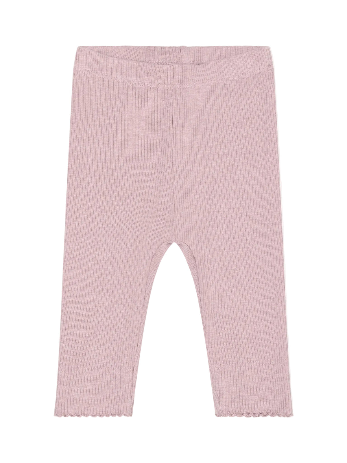 Legging pale mauve rib, Fixoni