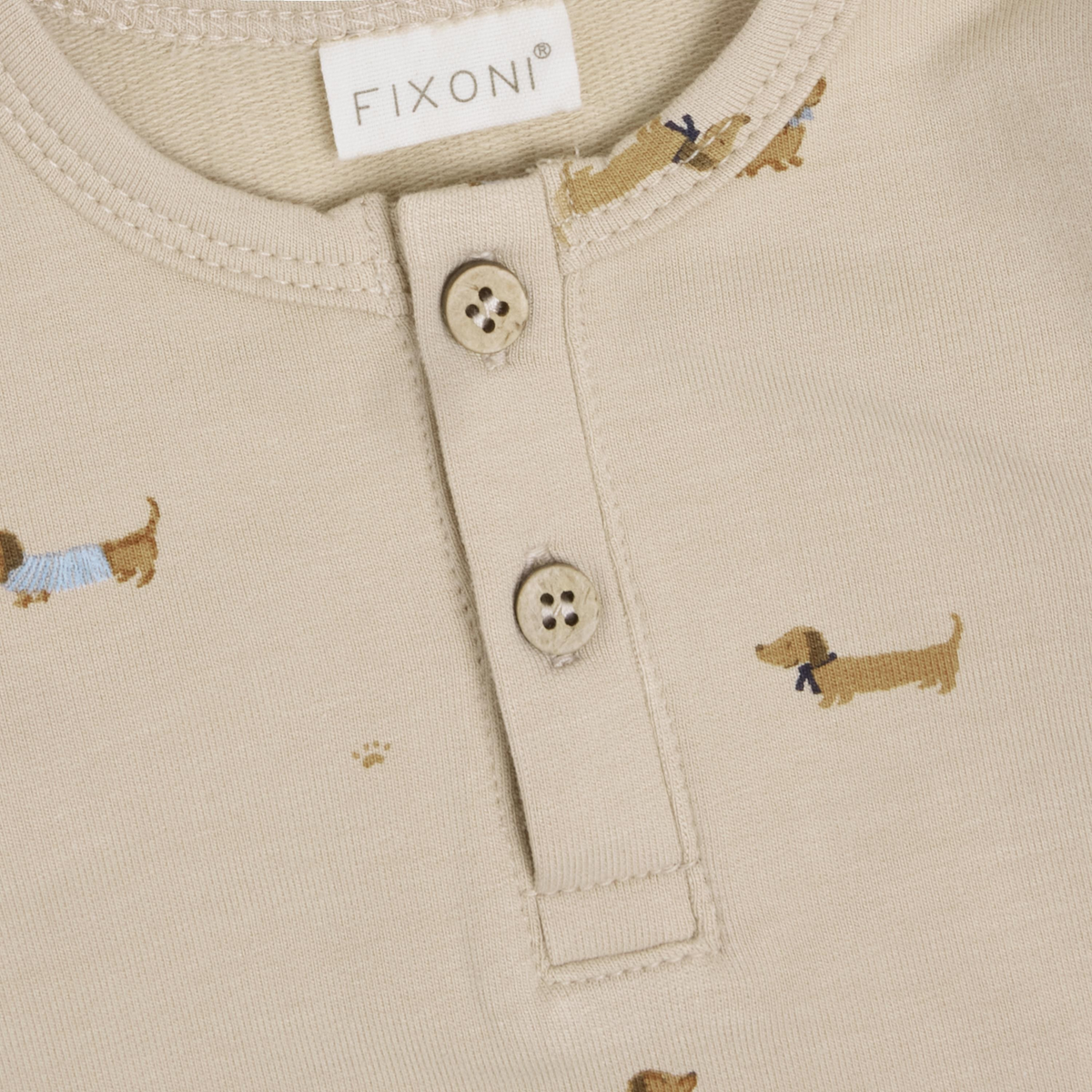 Romper Humus Teckel, Fixoni