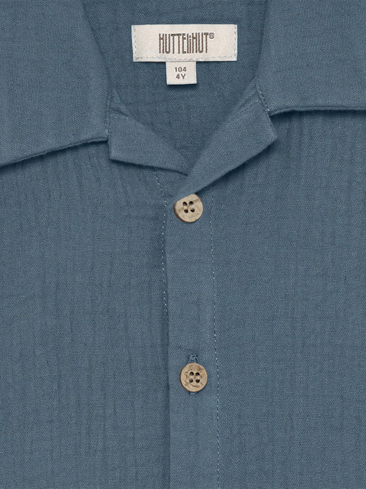 Shirt SS Muslin, HUTTEliHUT