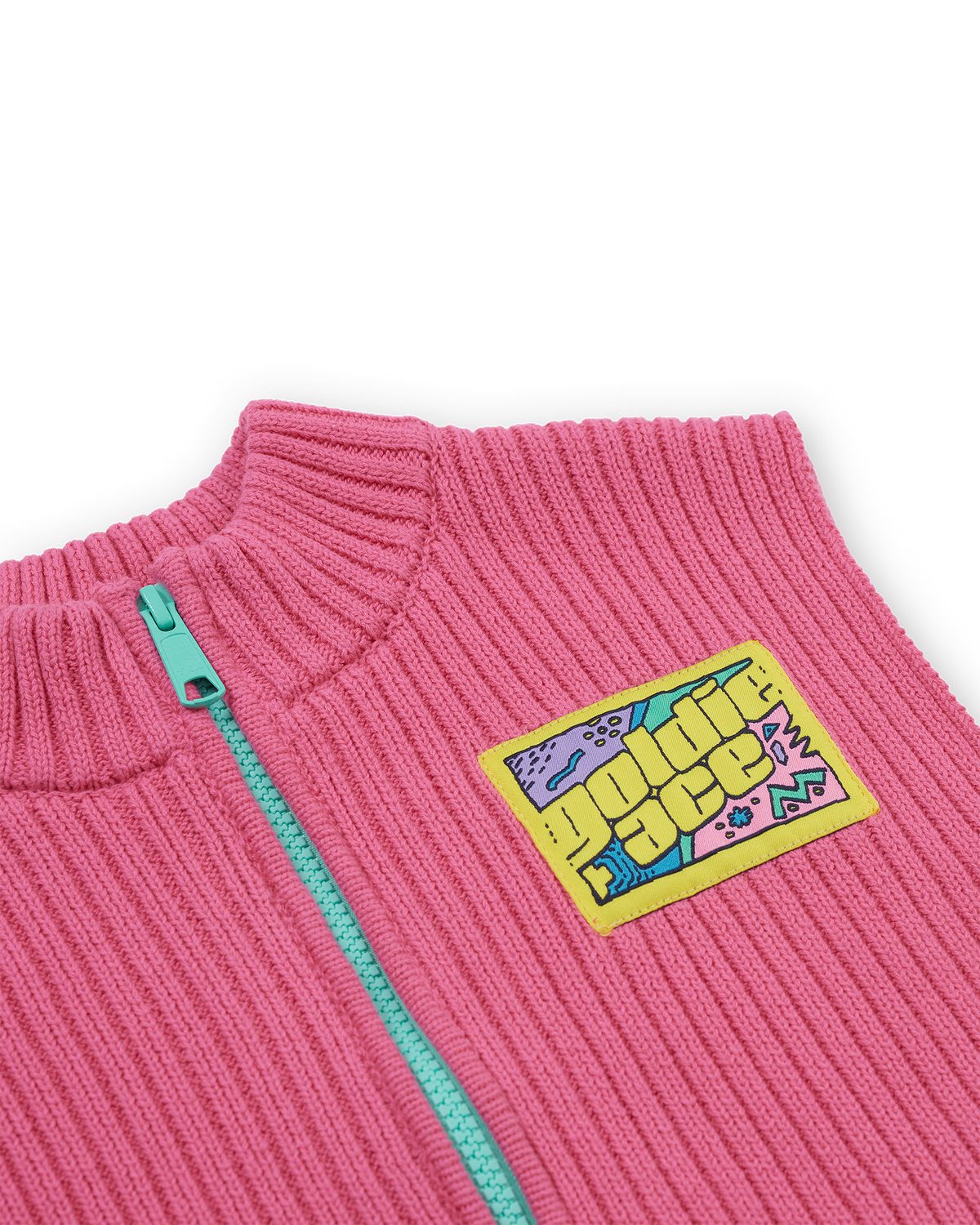 Apres surf knit vest, Goldie & Ace