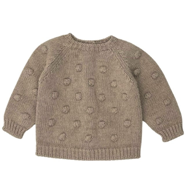 Knitted Sweater Lenny toasted, Li & Me