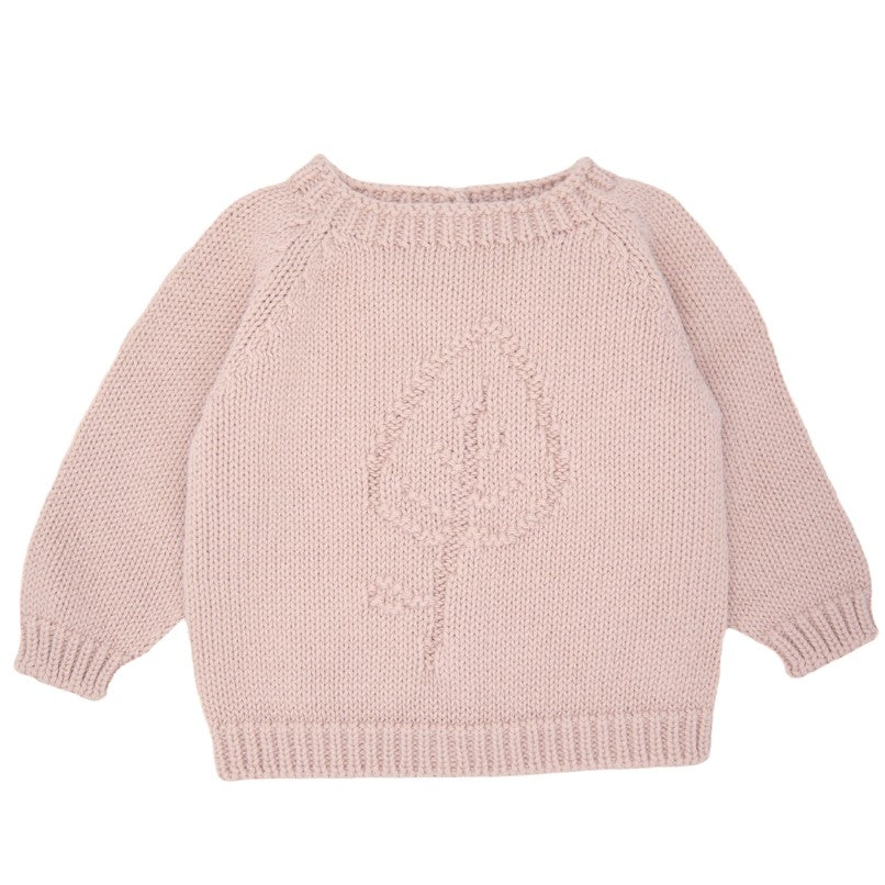 Knitted Sweater Uma Light Pink, Li & Me