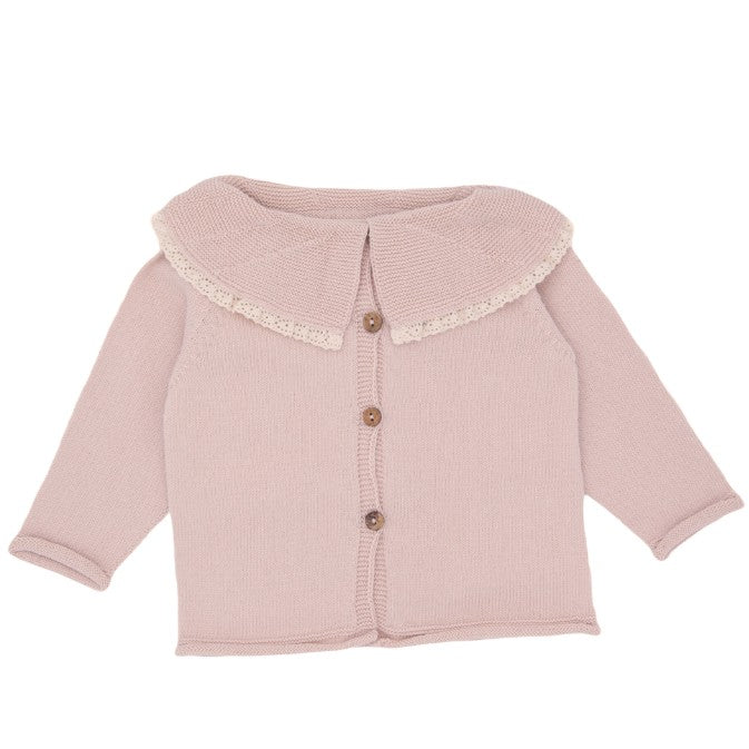 Knitted Cardigan Hedda Light pink, Li & Me
