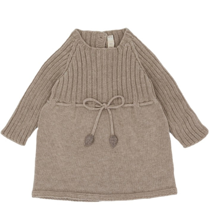 Knitted Dress Agnes toasted, Li & Me