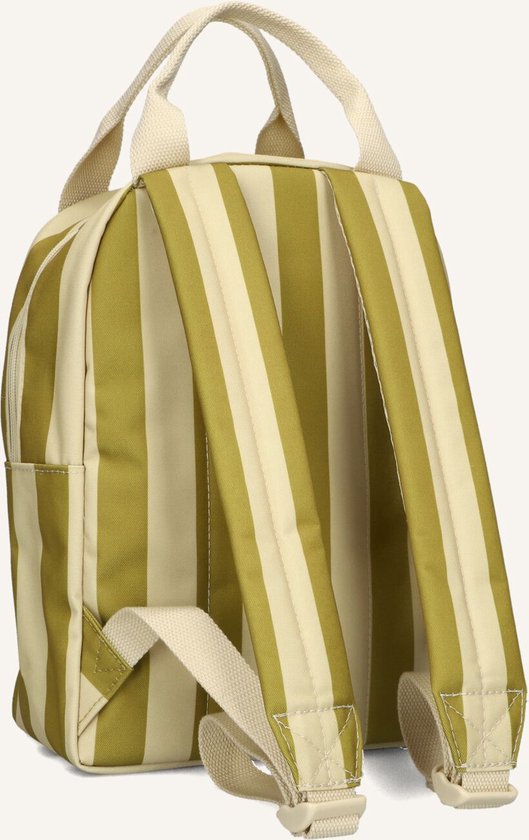 Ole backpack small stripes vanilla/seaweed