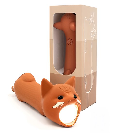 Siliconen zaklamp Vos, Little L