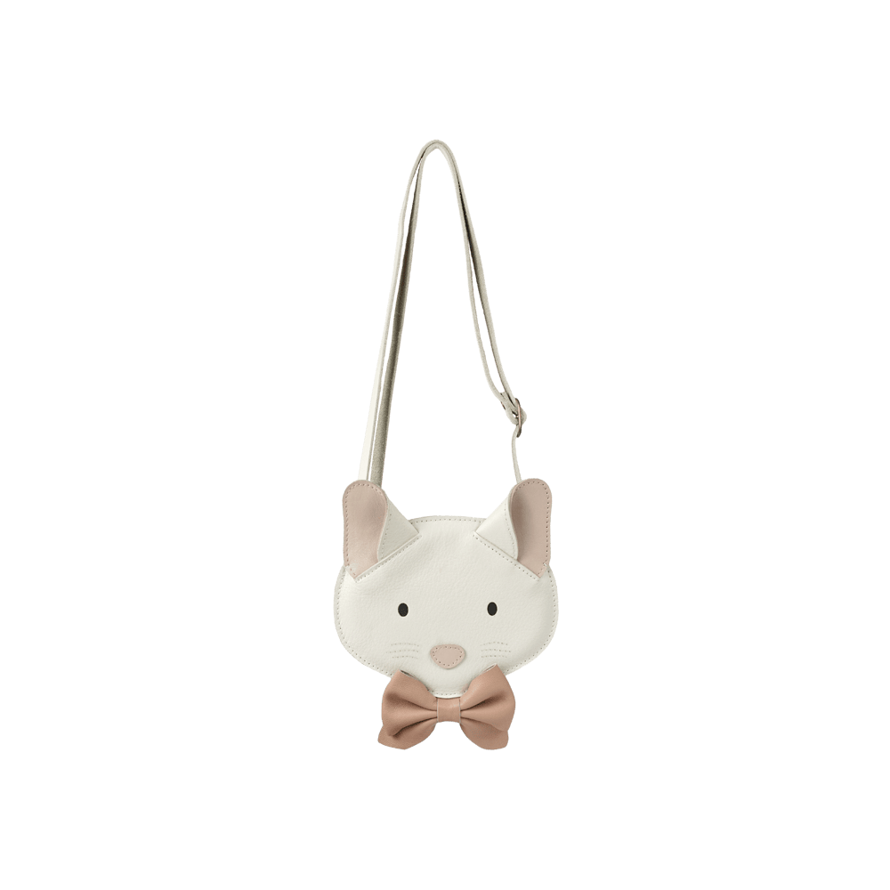 Pua Purse | Kitten off white leather, Donsje Amsterdam