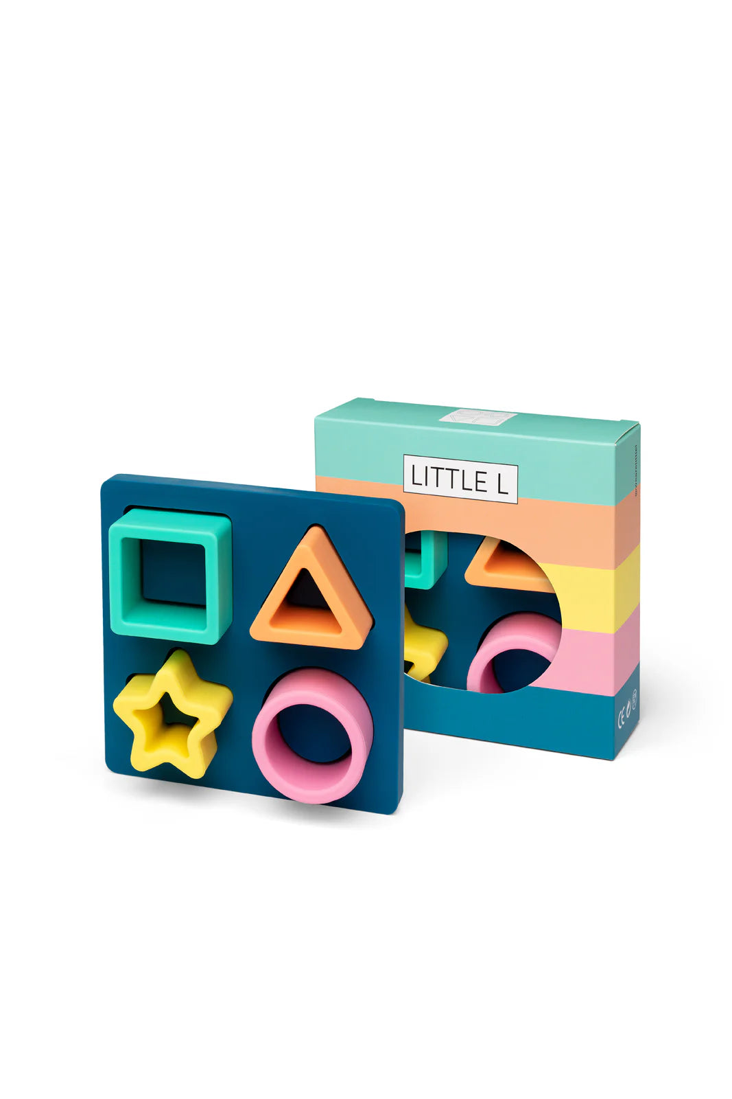 Geometrische Puzzel - Pastel, Little L