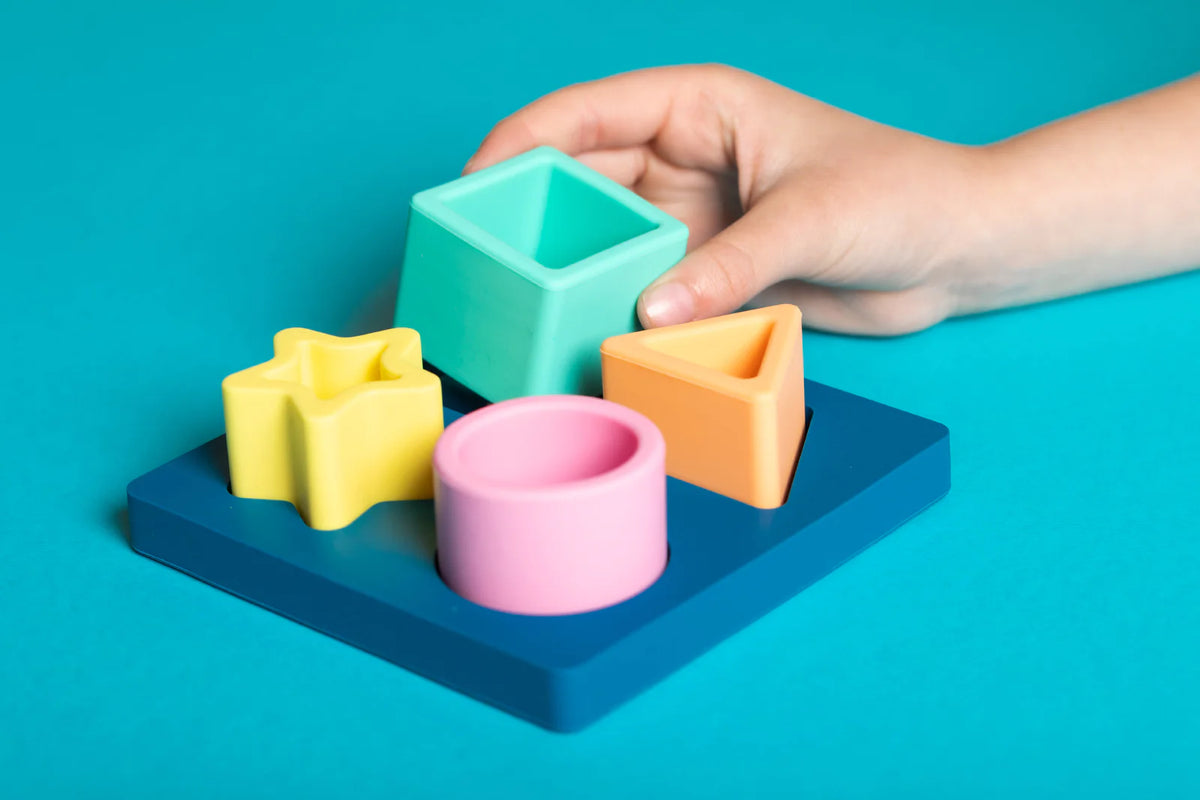 Geometrische Puzzel - Pastel, Little L