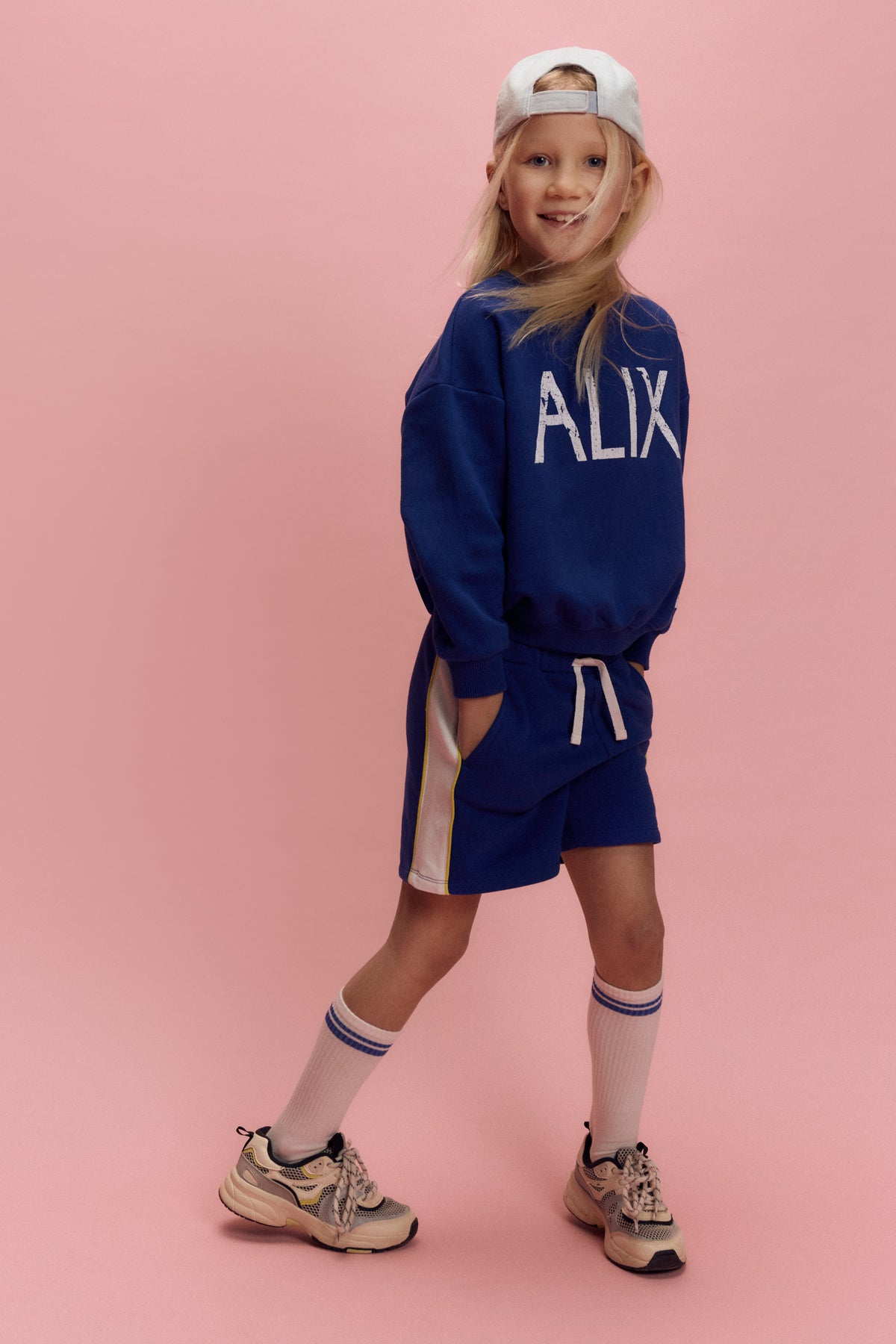Sweat shorts royal blue, Alix The Label