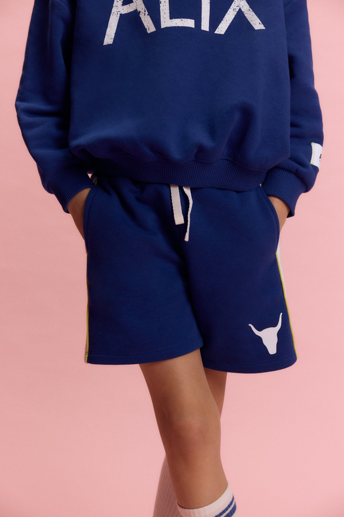 Sweat shorts royal blue, Alix The Label