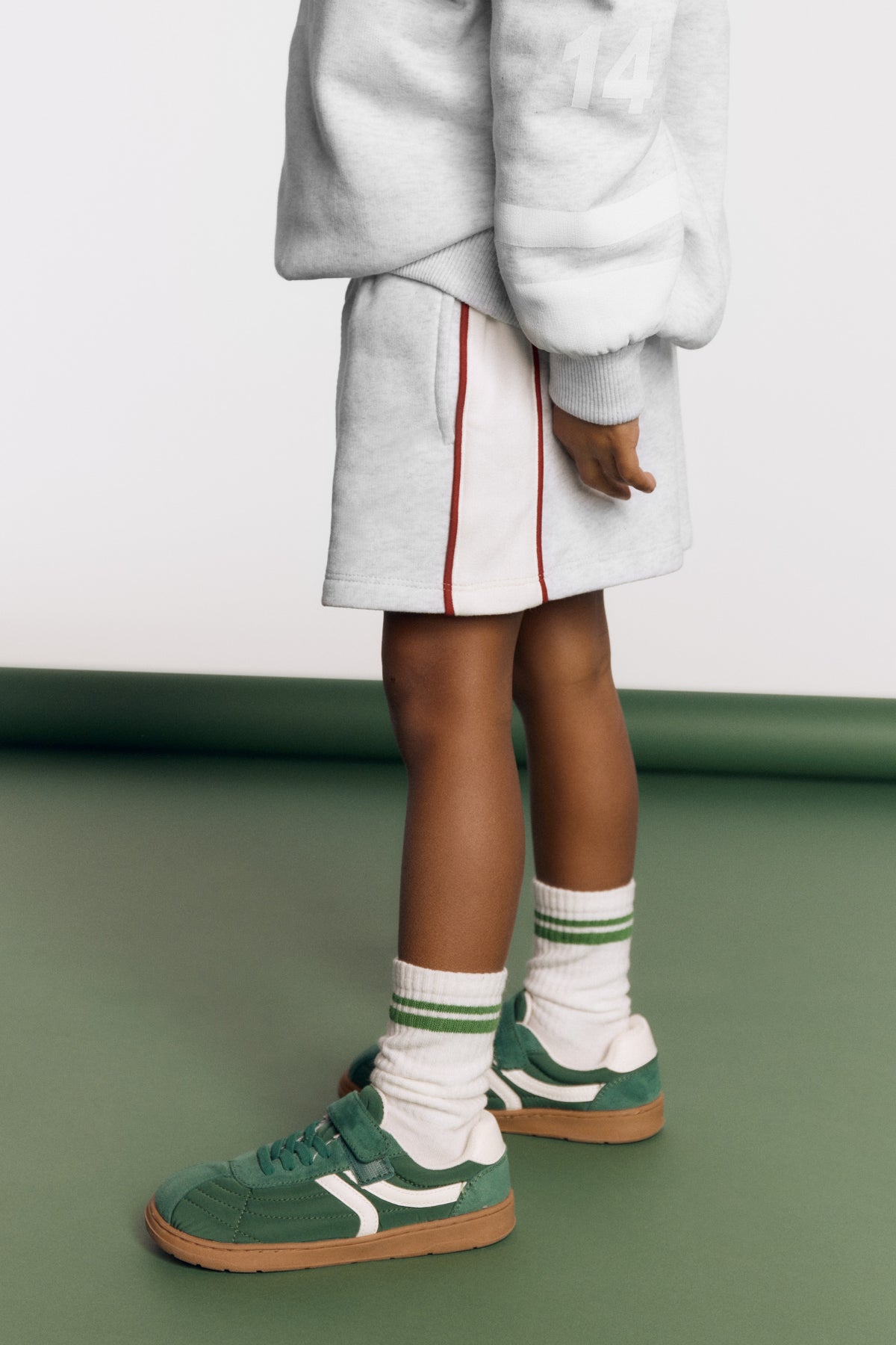 Sweat shorts light grey melange, Alix The Label
